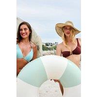 Penti Women's Jasmine One Shoulder Bikini Top in Chocolate | Size: XL