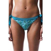 Penti Women's Floral Tropic Leaf Brazilian Bikini Bottom | Size: Medium