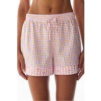 Penti Women's Floral Printed Shorts Pajama Bottoms | Size: Medium