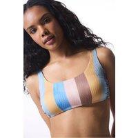 Penti Women's Striped Kiera Bikini Top | Size: Small