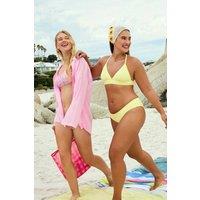 Penti Women's Arya Bralette Bikini Top in Lemon | Size: Large