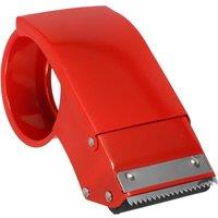 Dyzi Metal Packing Tape Dispenser Box Sealing Cutter 48mm Red