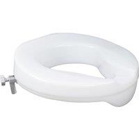 Aidapt Ashby Easy Fit Raised Toilet Seat 2 inch in White
