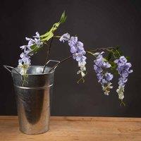 Lemon Pavilion Furniture and Decor Wisteria Artificial Flower, Fabric/Plastic, L42 x W42 x H82 cm, Lilac
