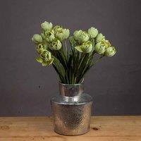 Lemon Pavilion Furniture and Decor Tulip Artificial Flower - Plastic - L8 x W8 x H50 cm - Green