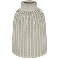 Lemon Pavilion Furniture and Decor Monte Medium Bell Vase - Ceramic - L15 x W15 x H20 cm - White