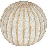 Lemon Pavilion Furniture and Decor Grove Medium Decorative Ball - Ceramic - L16 x W16 x H15 cm - White