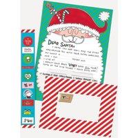 Rachel Ellen Letter to Santa writing set with stickers & envelope