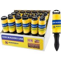 BARGAINS-GALORE Set Of 2 Builder Line String Rope 100m Building Bricklaying Groundwork