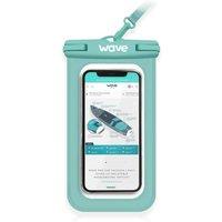 Wave Sups Wave Waterproof Phone Cover for Paddle Boards & Kayaks in Aqua