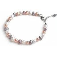 Angel Barocco Women's Candy Baroque Pearl Bracelet - Pink