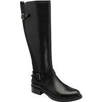 Ravel Women's 'Eildon' Leather Knee-High Boots in Black | Size: 4