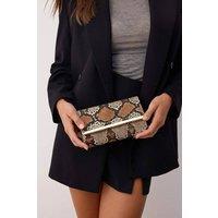 WOVCOR Women's Women's Animal Pattern Chain Strap Mini Clutch Bag