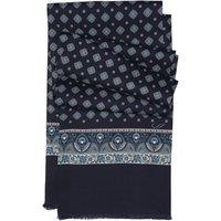 Elizabetta Boutique Men's Ancona - Silk Scarf in Navy