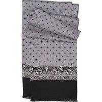 Elizabetta Boutique Men's Ancona - Silk Scarf in Grey