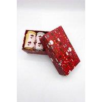 Vellin Women's Little Squirrel Women's 3 Pack Bamboo Socks with Optional Gift Box in Red
