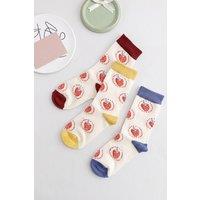 Vellin Women's Berry Sweet 3 Pack Bamboo Socks with Optional Gift Box