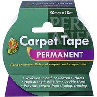 Shurtape Duck Double Sided Carpet Tape 50mm x 10m in White