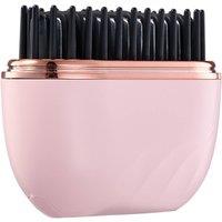 SHEONLY 25W Mini Cordless Rechargeable Hair Straightener Brush in Pink