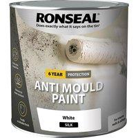 Ronseal Anti Mould Paint White Silk 2.5L