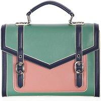 Banned Retro Women's Mirabelle Messenger Shoulder Bag-Green in Green