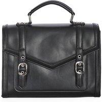 Banned Retro Women's Mirabelle Messenger Shoulder Bag-Black in Black
