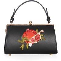 Banned Retro Women's Pomegranate Handbag-Black in Black
