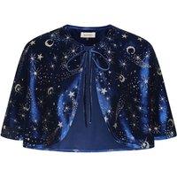Banned Retro Women's Gloria Celestial Swing Dress-Blue in Blue | Size: XS