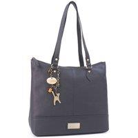 Catwalk Collection Handbags Women's Harper Leather Handbag in Black | Size: Large