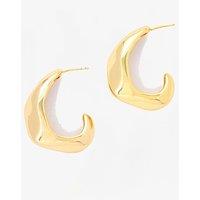 Uchi & Soto Women's Nami Gold Hammered Earrings