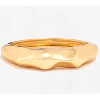 Uchi & Soto Women's Nami Gold Hammered Bangle | Size: Standard