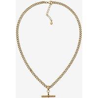 Uchi & Soto Women's Kin Gold T-Bar Necklace | Size: Adjustable