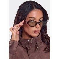EGO Women's Tinted Lens Sunglasses in Chocolate