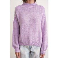 MixRay Women's Knit Sweater in Lilac