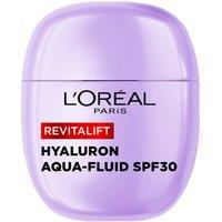 L'Oral Paris Women's L'Oreal Paris Revitalift Filler Plumping Glass-Skin Aqua-Fluid SPF30 with Hyaluronic Acid, 40ml