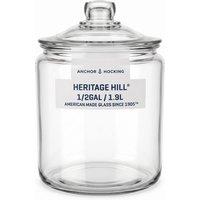 Chabrias Ltd Anchor Hocking 1.9L Glass Biscuit & Cookie Storage Jar with Lid in Clear