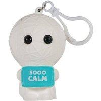 History & Heraldry Collectable Voodoo Stress Doll keyring - Voodoo Calm - 72 Titles in White