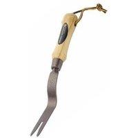 Spear & Jackson Elements 'Daisy Grubber' Durable & Weatherproofed Ash Wood Handle in Dark Brown