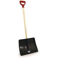Charles Bentley Ergonomic Grip Snow Shovel / Scoop in Black