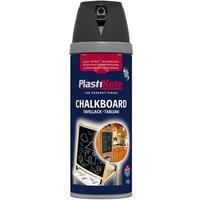 Plastikote Twist & Spray Chalkboard Paint Black 400Ml