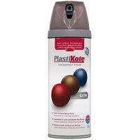 Plastikote Twist & Spray Satin Cappuccino 400Ml