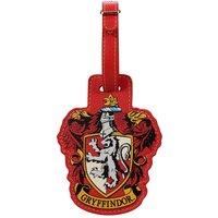 Harry Potter Gryffindor Luggage Tag PU Shaped in Red