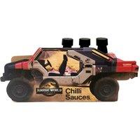 Kimm & Miller Jurassic World Rebirth 'Monstrous' 3 Pack Chilli Sauce Set | Size: 135ml