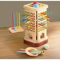 Bourne & Hollins 3 in 1 Wooden Stick Game