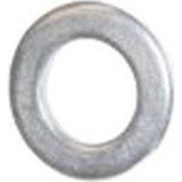 Securpak M8 Zinc Plated Flat Washers (Pack of 50) in Silver