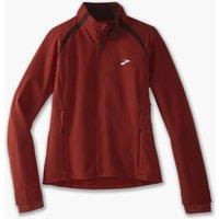 Brooks Women's Fushion Burgundy Hybrid Running Jacket | Size: Medium