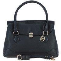 Ashwood Leather Women's Premium Leather Shoulder Bag with Detachable Crossbody Strap in Black