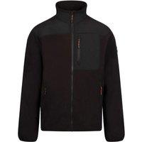 Trespass Men's Lafferty Fleece Jacket in Black | Size: Large