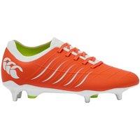 Canterbury Men's Phoenix 2.0 Pro Soft Ground Rugby Boots in Tangerine | Size: 9.5