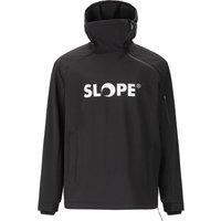 Slope Men's Ski Jacket Fletcher Softshell W-Pro 8000 in Black | Size: Small